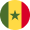 Senegal flag. 