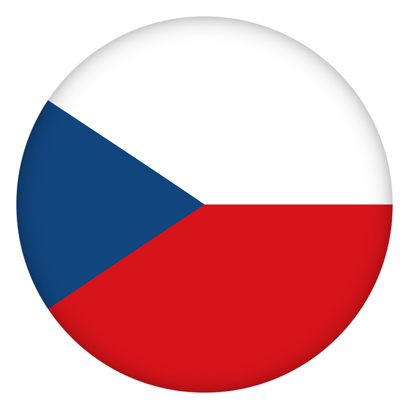 Czech Republic flag. 