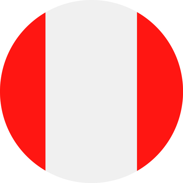 Peru flag. 