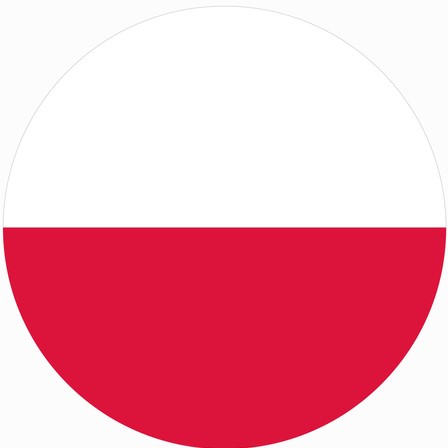 Poland flag. 